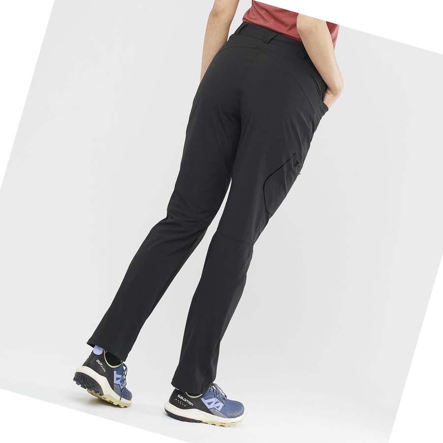 Pantalones Salomon WAYFARER Mujer Negros | MX 2389CTV